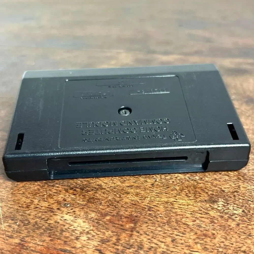 Blackjack Poker Game Texas Instruments Command Module TI-99/4A PHM3033 VTG 1980